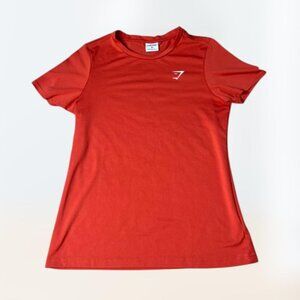 C1 Gymshark Men’s Performance Activewear T-shirt Orange Size Medium